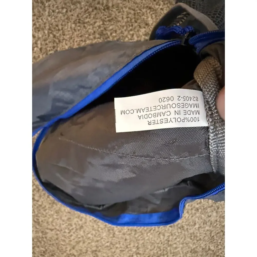 Costco Packable Backpack Gray and Blue